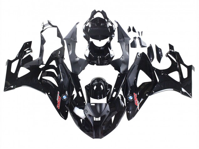 2009-2014 Glossy Black BMW S1000RR Motorcycle Fairing UK