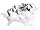 2004-2006 White Gold Decals Yamaha YZF 1000 R1 Motorcycle Fairings UK