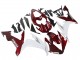 2004-2006 Red White Yamaha YZF 1000 R1 Motorcycle Fairings UK
