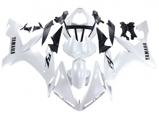 2004-2006 Pearl White Black Decals Yamaha YZF 1000 R1 Motorcycle Fairings UK
