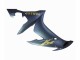 2004-2006 Dark Blue Gold Decals Yamaha YZF 1000 R1 Motorcycle Fairings UK