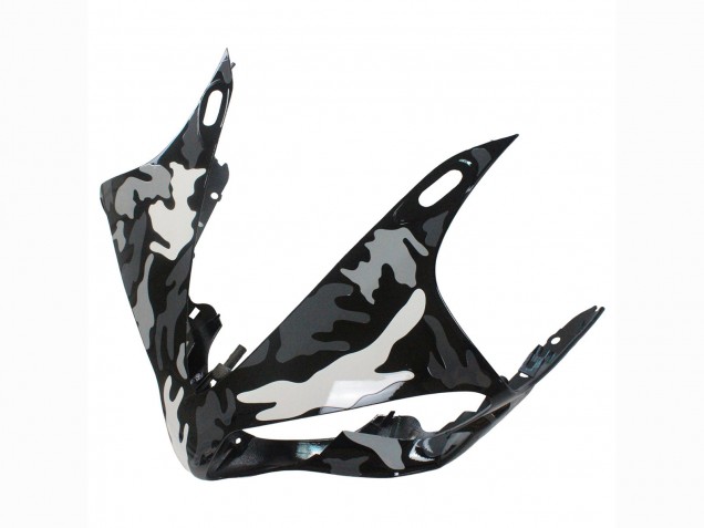 2007-2008 Grey White Camouflage Shark Yamaha YZF 1000 R1 Motorcycle Fairings UK