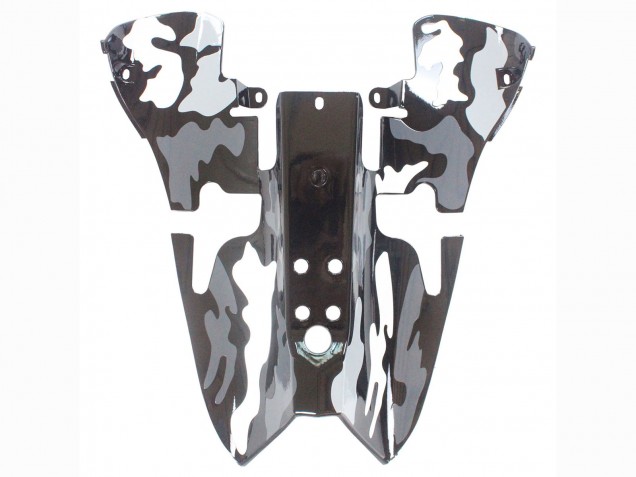 2007-2008 Grey White Camouflage Shark Yamaha YZF 1000 R1 Motorcycle Fairings UK