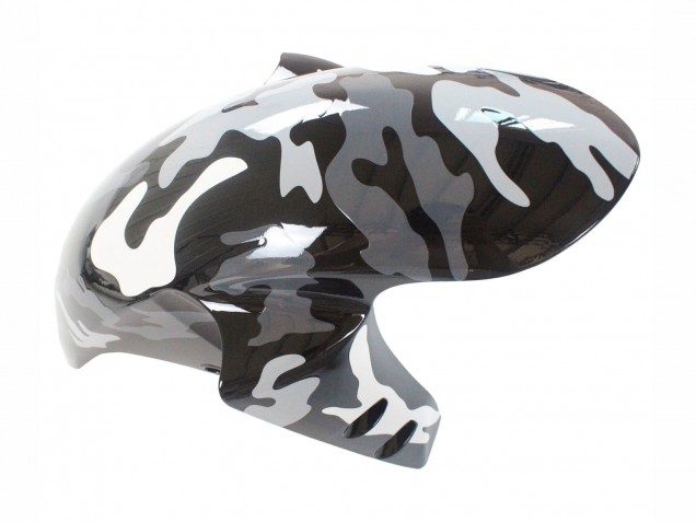 2007-2008 Grey White Camouflage Shark Yamaha YZF 1000 R1 Motorcycle Fairings UK