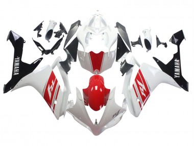 Buy 2007-2008 White Red Black Yamaha YZF 1000 R1 Motorcycle Fairing UK