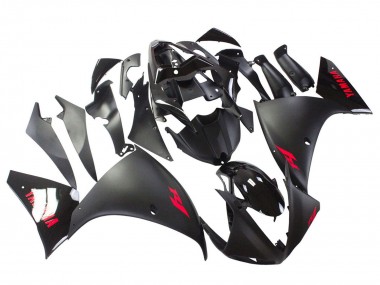 Buy 2009-2011 Matte Black Red Decal Yamaha YZF 1000 R1 Motorcycle Fairing UK