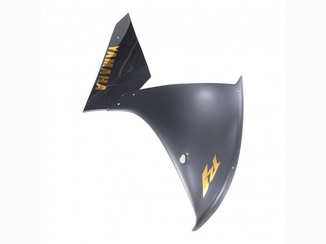 2012-2014 Matte Black Gold Decals Yamaha YZF 1000 R1 Motorcycle Fairings UK
