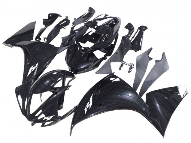 2012-2014 Glossy Black Yamaha YZF 1000 R1 Motorcycle Fairings UK