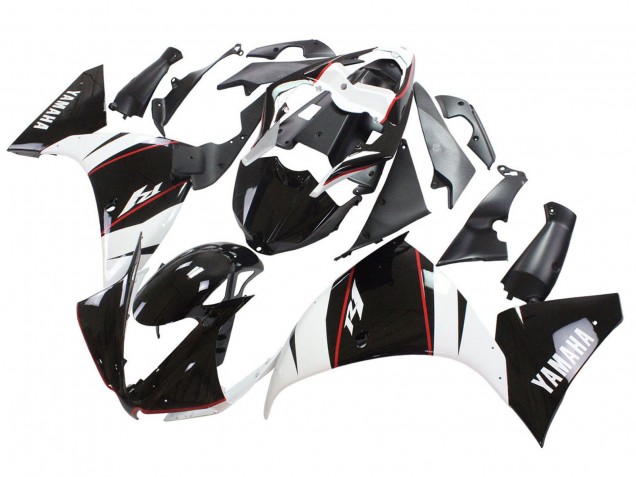 2012-2014 White Red Glossy Black Yamaha YZF 1000 R1 Motorcycle Fairing UK