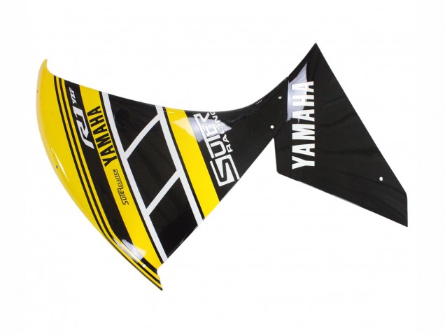 2012-2014 Yellow White Black Yamaha YZF 1000 R1 Motorcycle Fairings UK