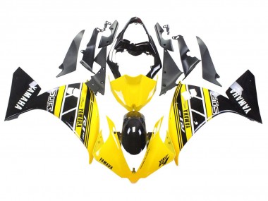 Buy 2012-2014 Yellow White Black Yamaha YZF 1000 R1 Motorcycle Fairings UK