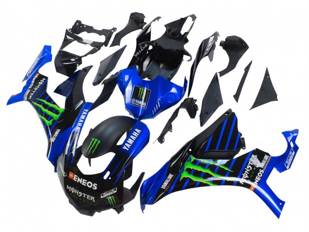2015-2019 Blue Matte Black Green Monster ENEOS Yamaha YZF 1000 R1 Motorcycle Fairings UK