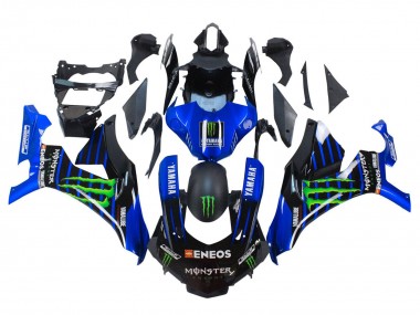 Buy 2015-2019 Blue Matte Black Green Monster ENEOS Yamaha YZF 1000 R1 Motorcycle Fairings UK