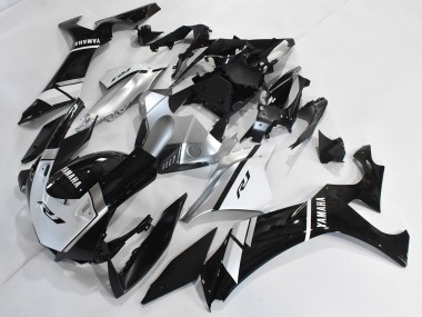 Buy 2020-2025 Silver White Glossy Black Yamaha YZF 1000 R1 Motorcycle Fairings UK