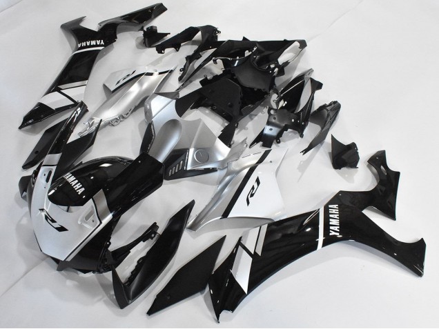 2020-2025 Silver White Glossy Black Yamaha YZF 1000 R1 Motorcycle Fairings UK