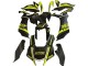 2020-2025 Glossy Black Fluorescent Yellow Yamaha YZF 1000 R1 Motorcycle Fairings UK