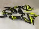 2020-2025 Glossy Black Fluorescent Yellow Yamaha YZF 1000 R1 Motorcycle Fairings UK