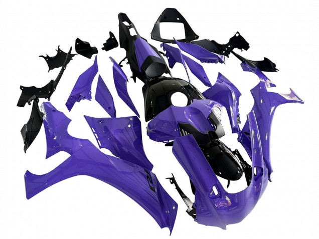 2020-2025 Purple Glossy Black Yamaha YZF 1000 R1 Motorcycle Fairings UK