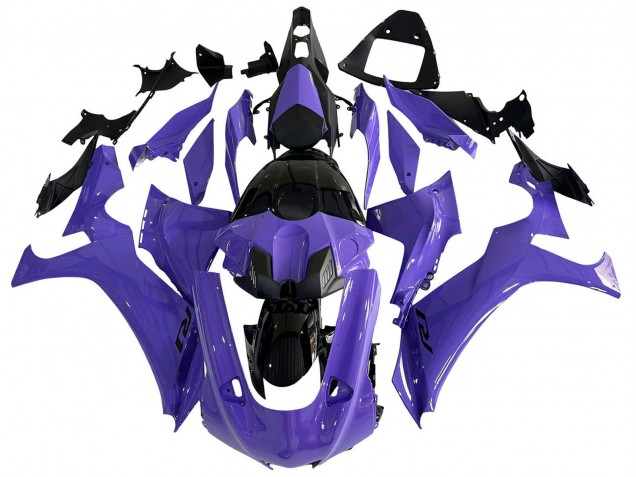 2020-2025 Purple Glossy Black Yamaha YZF 1000 R1 Motorcycle Fairings UK