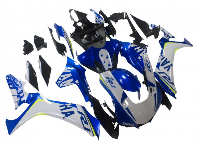 2020-2025 White Blue Neon Yellow Glossy Black Yamaha YZF 1000 R1 Motorcycle Fairings UK