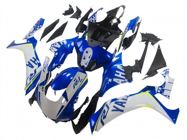 2020-2025 White Blue Neon Yellow Glossy Black Yamaha YZF 1000 R1 Motorcycle Fairings UK