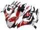 2020-2025 White Red Black Milwaukee Yamaha YZF 1000 R1 Motorcycle Fairings UK