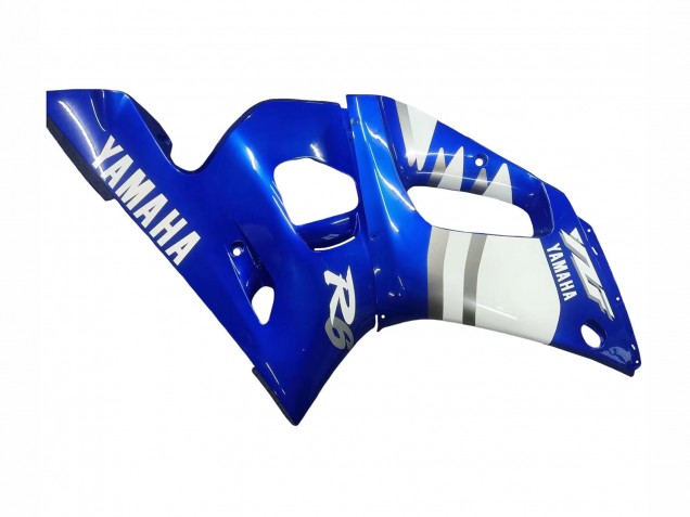 1998-2002 Blue White Yamaha YZF 600 R6 Motorcycle Fairings UK