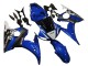 2006-2009 Blue White Glossy Black Yamalube Yamaha YZF R6S Motorcycle Fairings UK