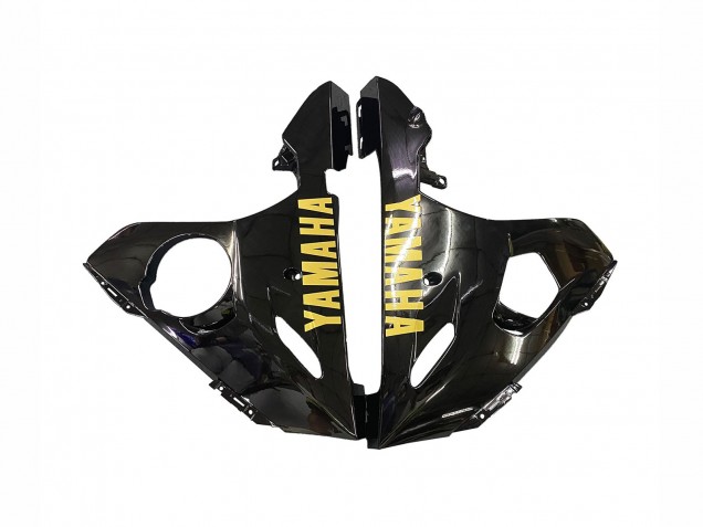 2006-2009 Glossy Black Gold Decals Yamaha YZF R6S Motorcycle Fairings UK