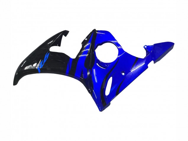 2006-2009 Blue Glossy Black Yamaha YZF R6S Motorcycle Fairings UK