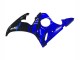 2006-2009 Blue Glossy Black Yamaha YZF R6S Motorcycle Fairings UK