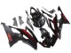 2008-2016 Glossy Black Matte Black Red Stripe Yamaha YZF 600 R6 Motorcycle Fairings UK