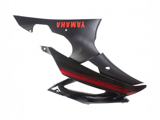 2008-2016 Glossy Black Matte Black Red Stripe Yamaha YZF 600 R6 Motorcycle Fairings UK