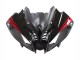 2008-2016 Glossy Black Matte Black Red Stripe Yamaha YZF 600 R6 Motorcycle Fairings UK