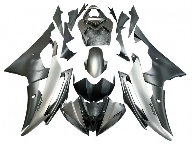 2008-2016 Silver Grey Yamaha YZF 600 R6 Motorcycle Fairings UK