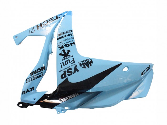 2015-2018 Light Blue Black Yamalube 21 Yamaha YZF R3/R25 Motorcycle Fairings UK