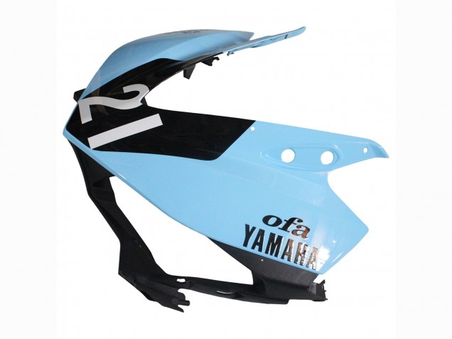 2015-2018 Light Blue Black Yamalube 21 Yamaha YZF R3/R25 Motorcycle Fairings UK