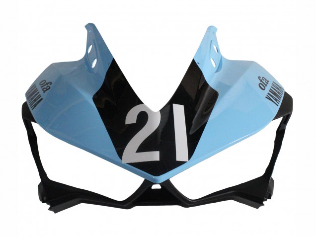 2015-2018 Light Blue Black Yamalube 21 Yamaha YZF R3/R25 Motorcycle Fairings UK