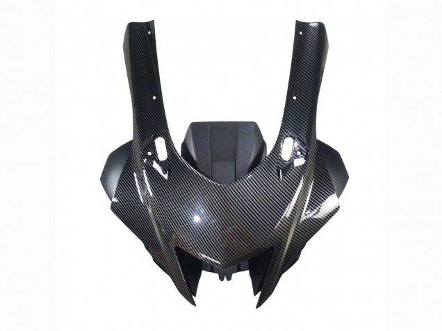 2021-2024 Black Carbon Fiber Carbon Fiber Yamaha YZF R7 Motorcycle Fairings UK