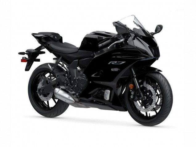2021-2024 Glossy Black Yamaha YZF R7 Motorcycle Fairings UK