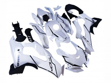 Buy 2021-2025 White Black Kawasaki ZX10R Motorcycle Fairings UK