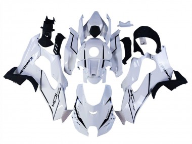 Buy 2021-2025 White Black Kawasaki ZX10R Motorcycle Fairings UK