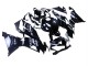 2019-2022 Glossy Black White Kawasaki ZX6R Motorcycle Fairings UK