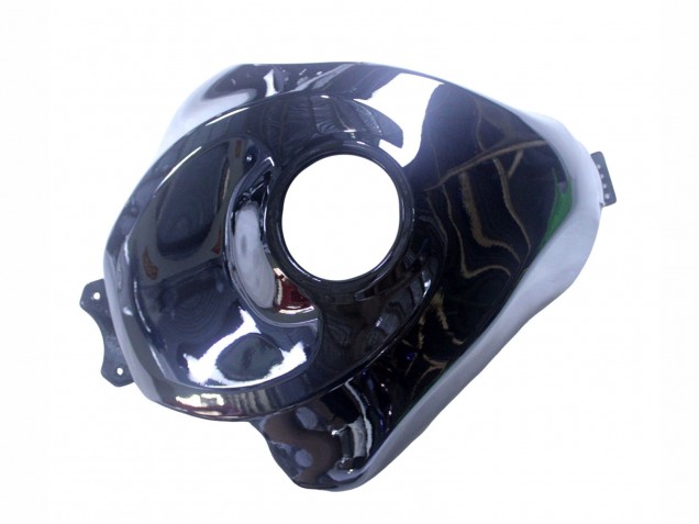 2019-2022 Glossy Black White Kawasaki ZX6R Motorcycle Fairings UK