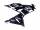 2019-2022 Glossy Black White Kawasaki ZX6R Motorcycle Fairings UK