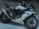 2019-2022 White Black Carbon Fiber Kawasaki ZX6R Motorcycle Fairings UK