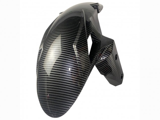 2019-2022 White Black Carbon Fiber Kawasaki ZX6R Motorcycle Fairings UK