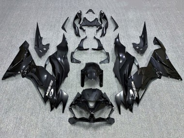 Buy 2019-2022 Glossy Black Kawasaki ZX6R Motorcycle Fairing UK