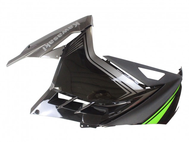 2013-2024 Glossy Black Matte Black Green Kawasaki EX300 Motorcycle Fairings UK