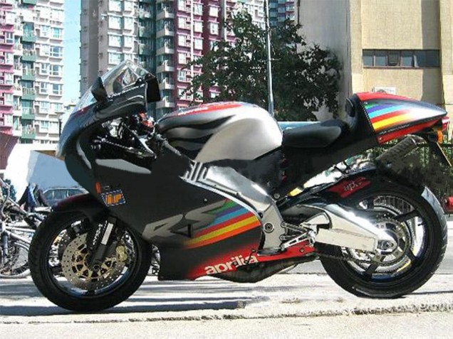 2000-2005 Black Red Silver Aprilia RS125 Motorcycle Fairings UK